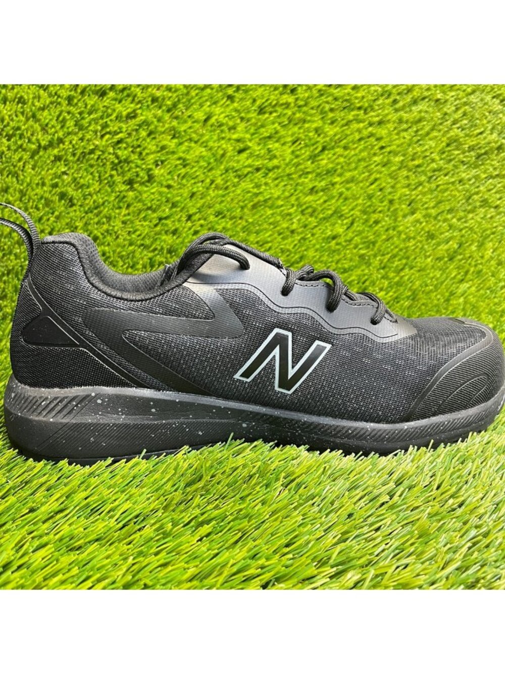 New Balance Logic EH Mens Size 8.5 Black White Composite Toe Safety Work Shoes - Picture 4 of 12